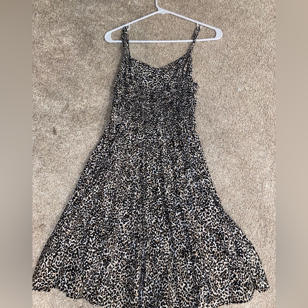 cheeta print dress